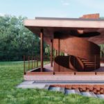 cantina ce rese: scala a vista a chiocciola molto particolare